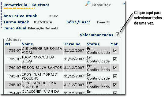 selecionar todos